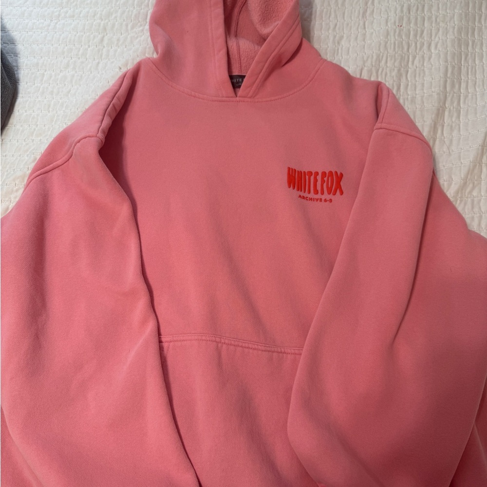 White Fox Boutique Pink Hoodie